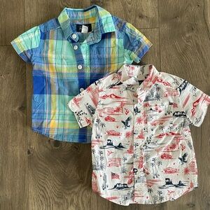 9-12M Boy Button Ups